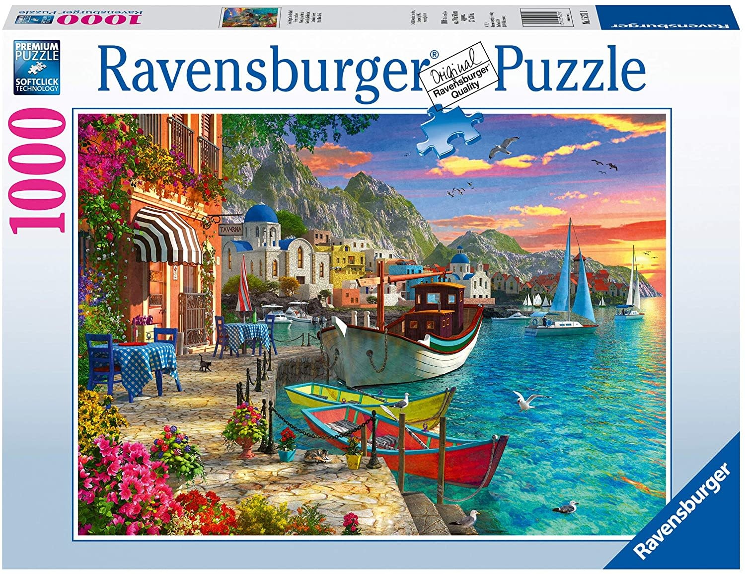 Ravensburger Ravensburger Puzzle 1000pc Grandiose Greece