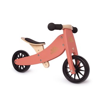 Kinderfeets Kinderfeets Tiny Tots Convertible Balance Bike Coral