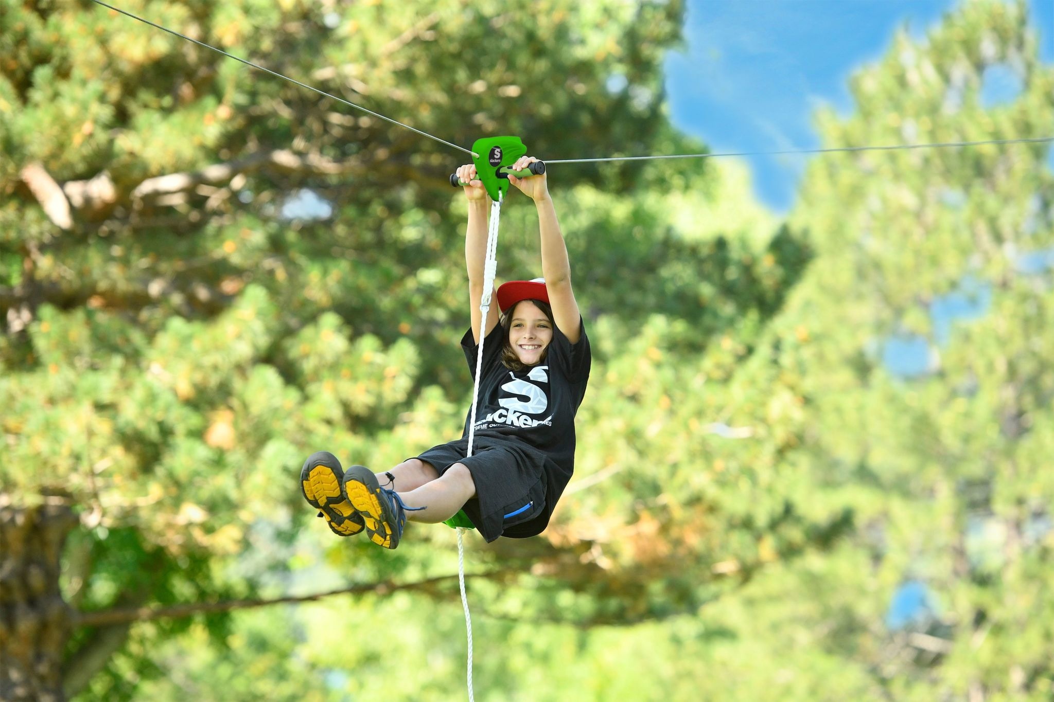 Slackers Slackers Falcon Series 40’ Zipline Kit With Seat