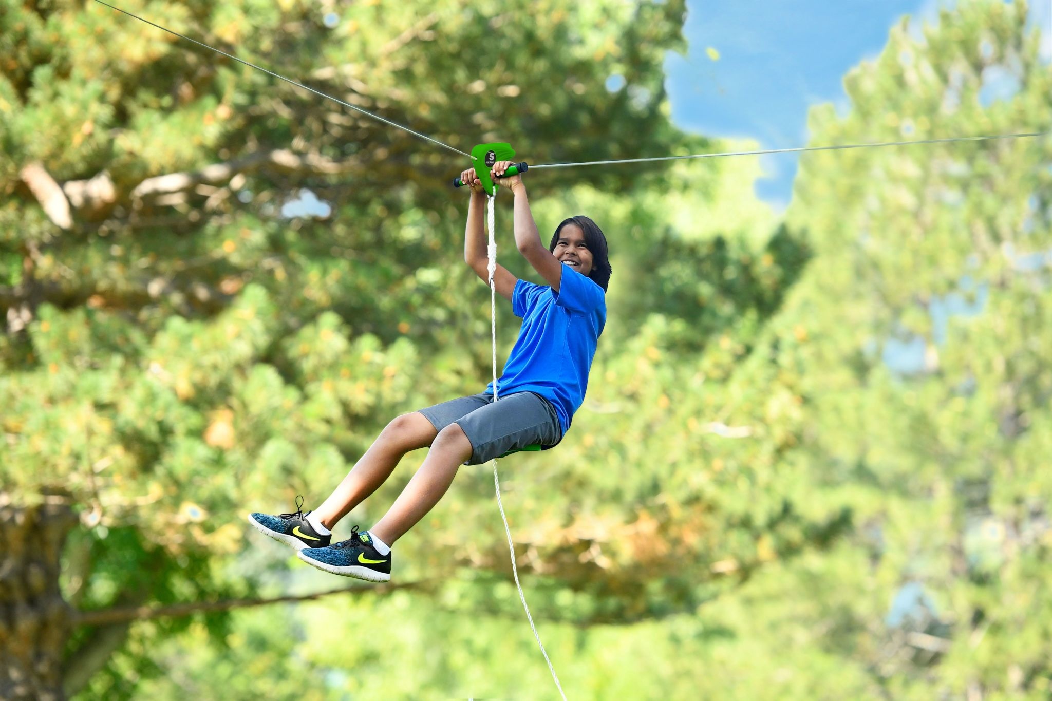 Slackers Slackers Falcon Series 40’ Zipline Kit With Seat