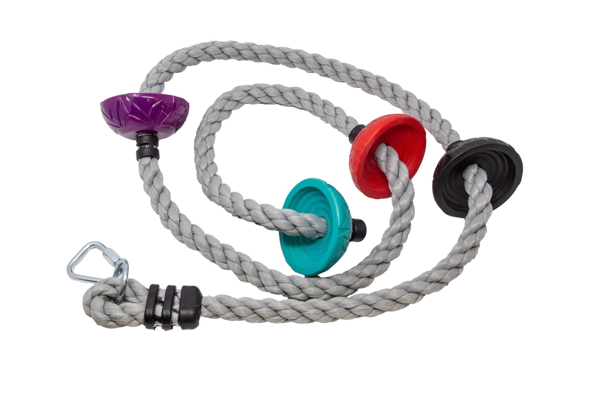 Slackers Slackers Ninja Climbing Rope 7' with Foot Holds