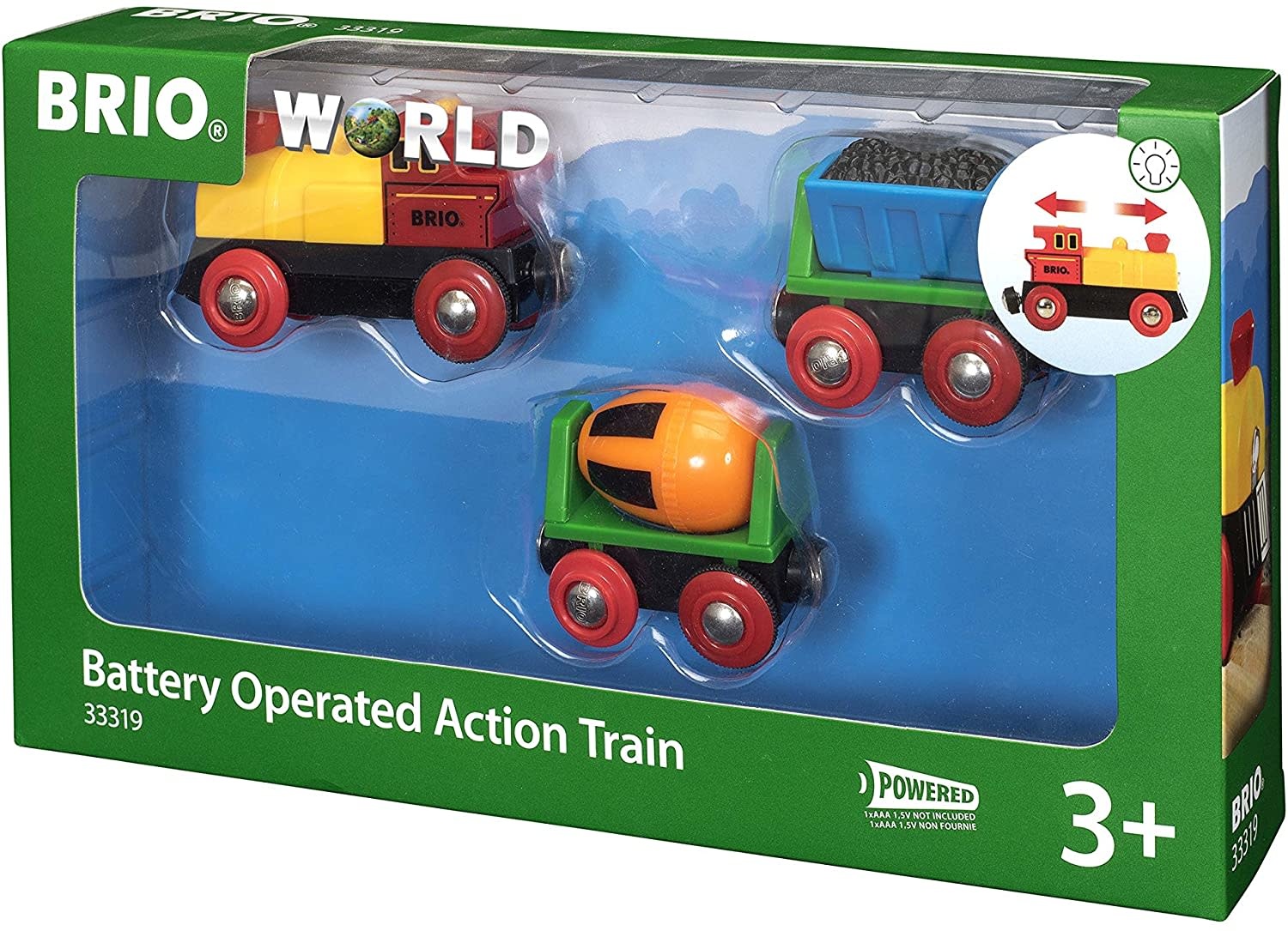 Brio Brio World Train Battery Action Train