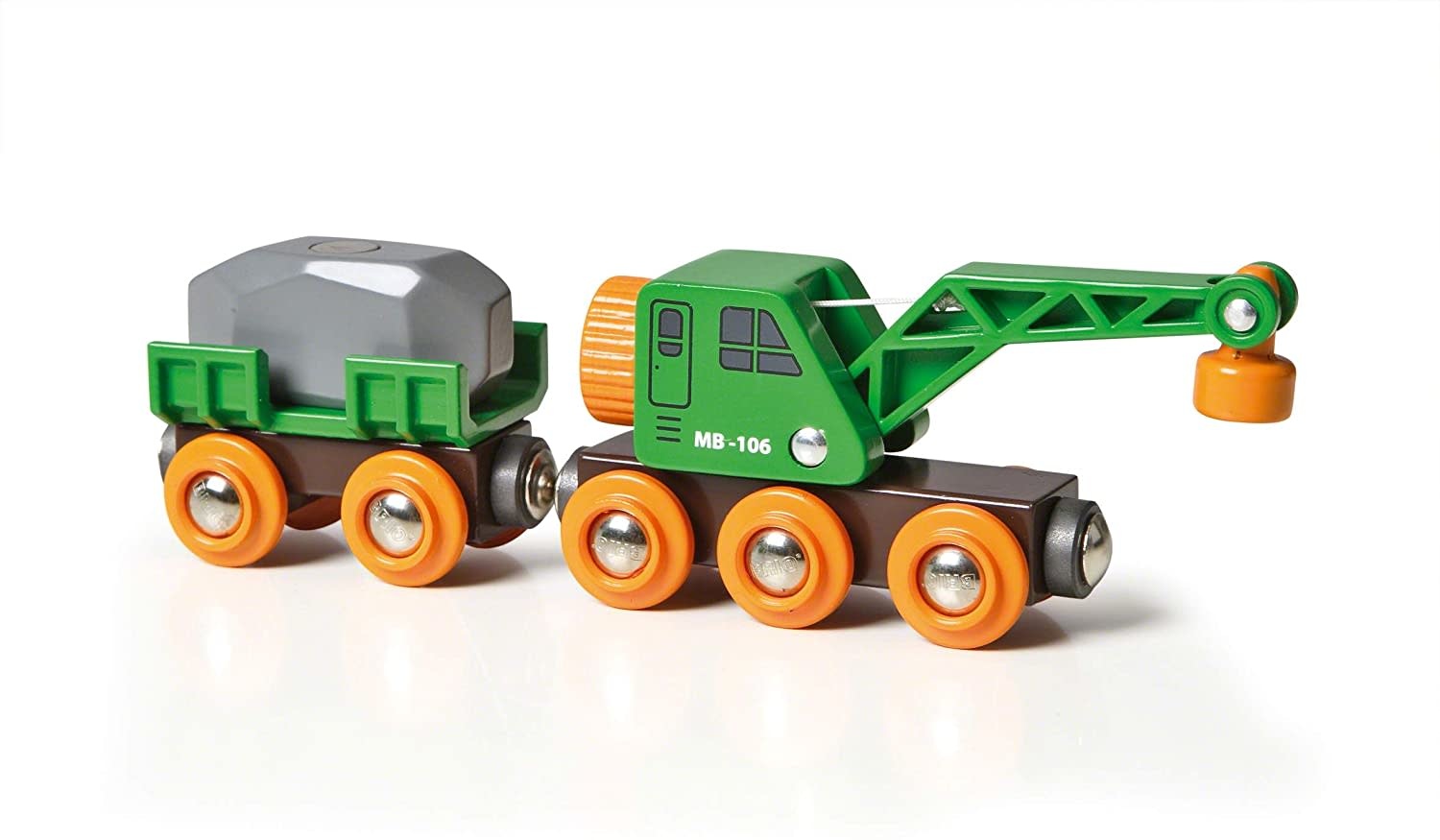Brio Brio World Train Clever Crane Wagon