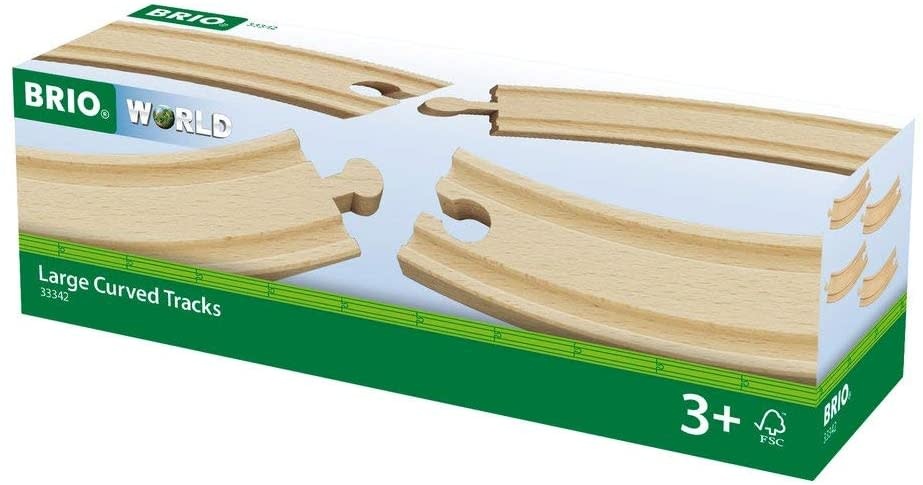 Brio Brio World Train Tracks Large Curve