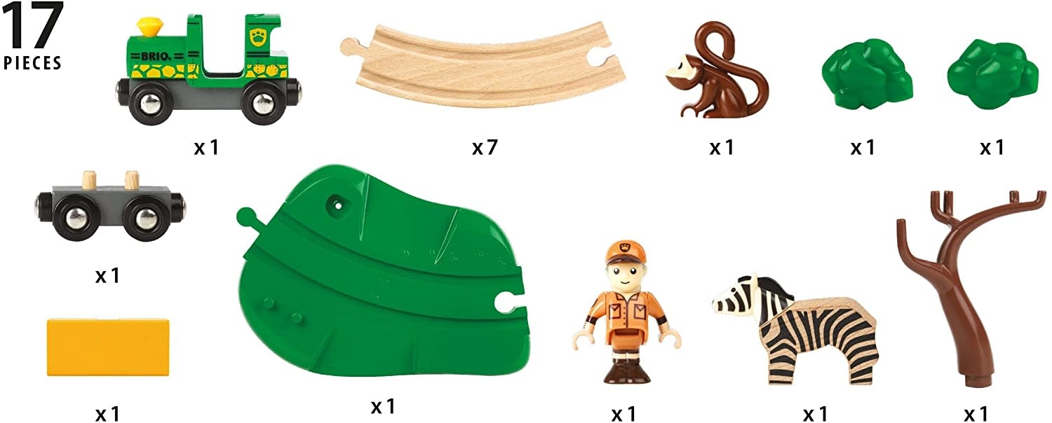Brio Brio World Railway Safari Train Starter Set