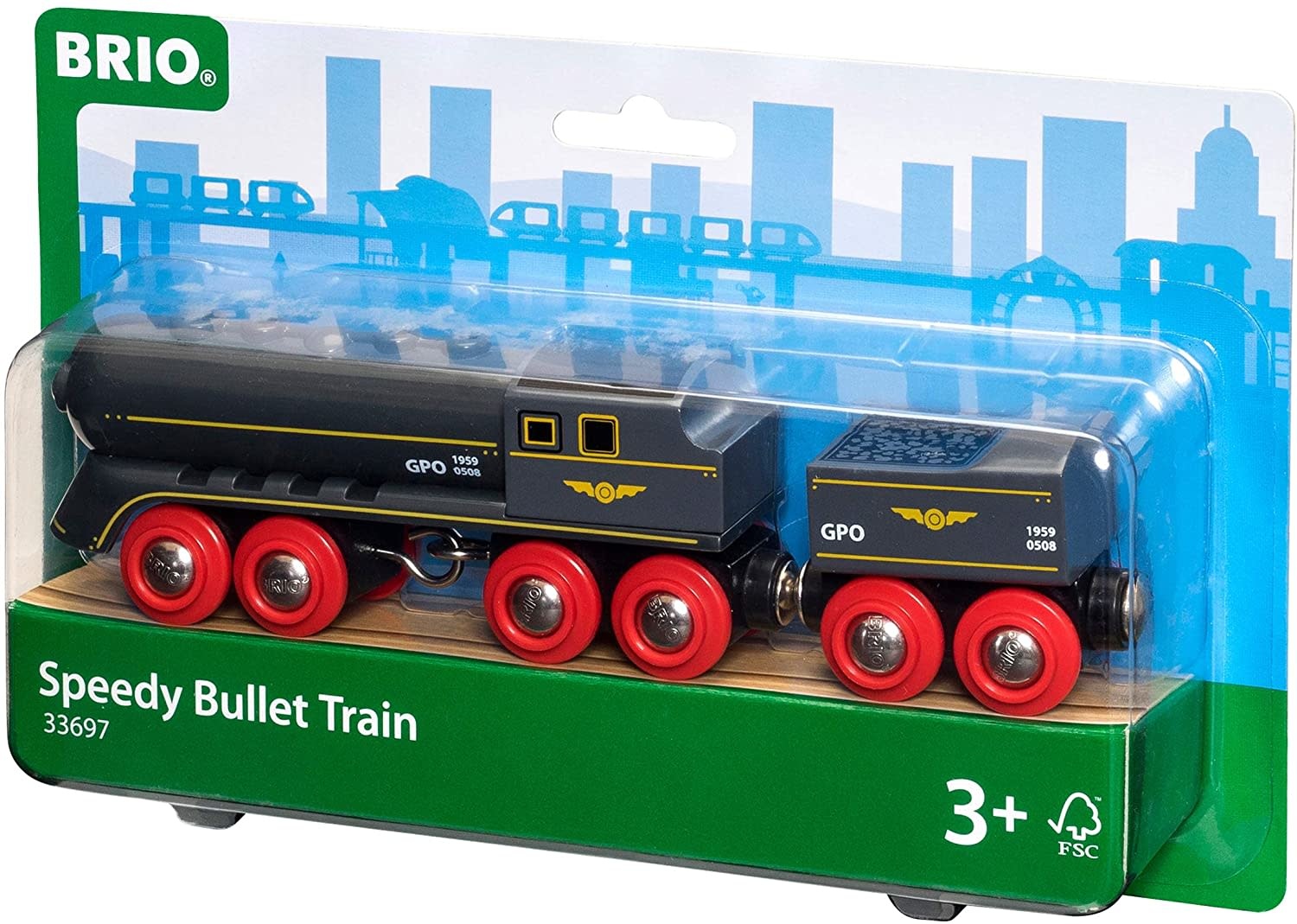 Brio Brio World Train Speedy Bullet Train