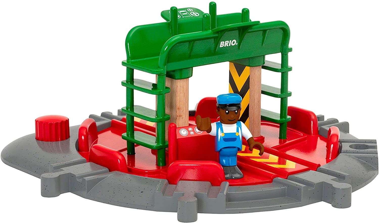 Brio Brio World Train Turntable & Figure