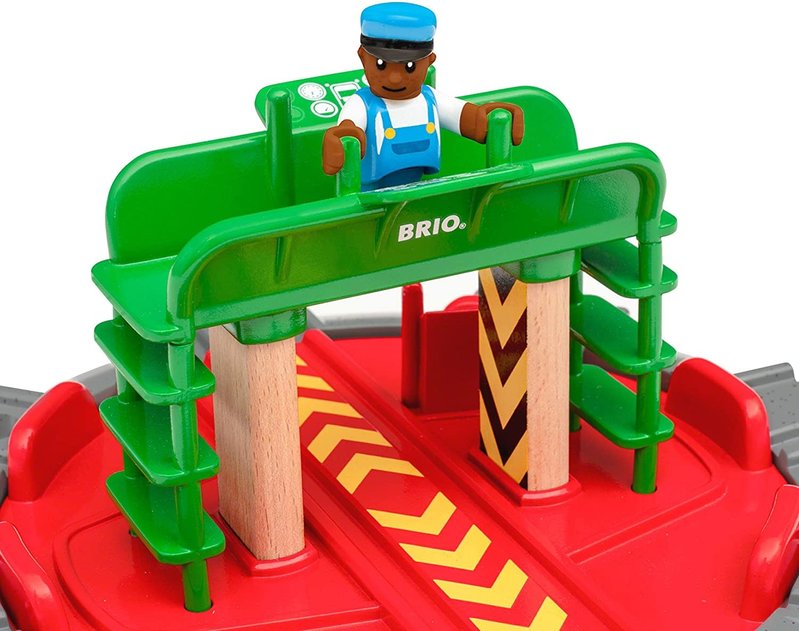 Brio Brio World Train Turntable & Figure