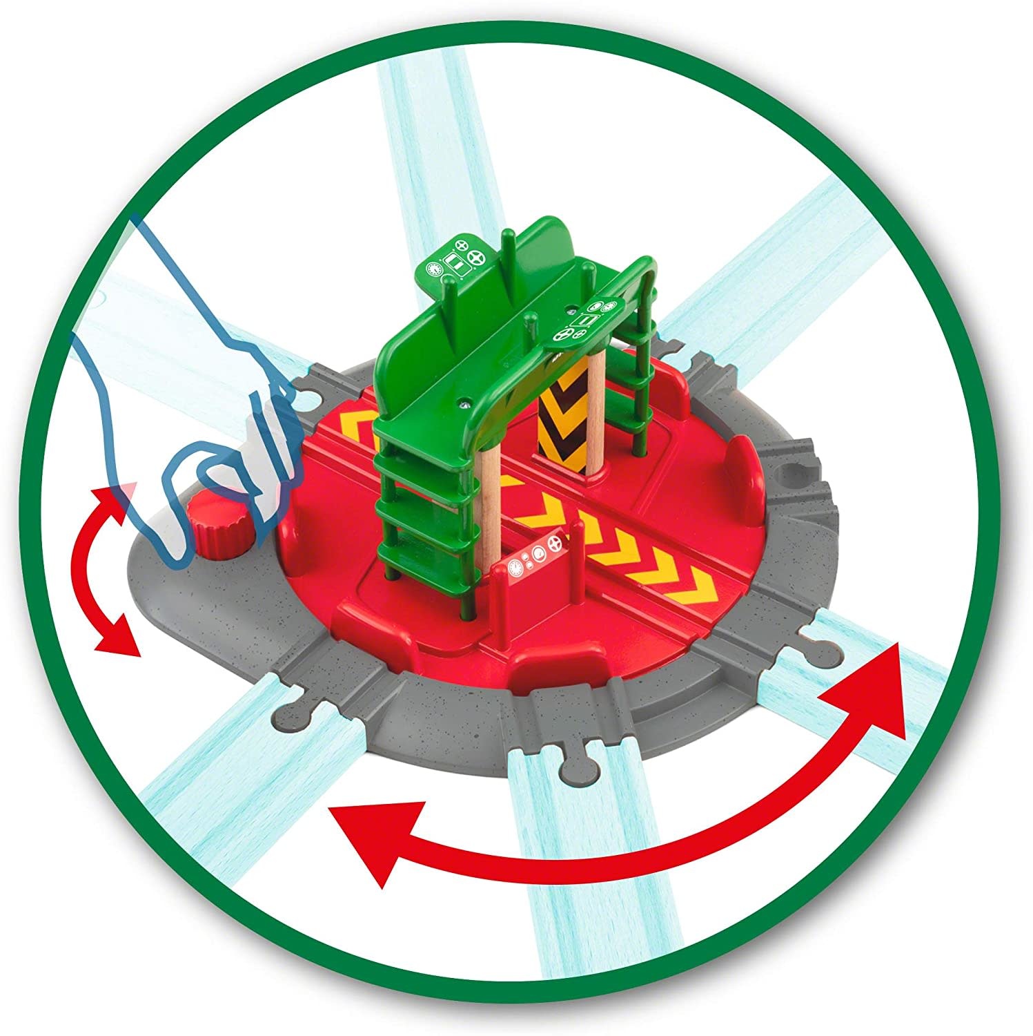 Brio Brio World Train Turntable & Figure