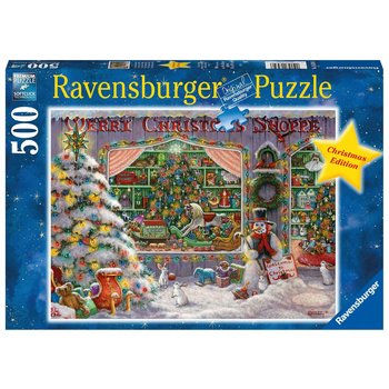 Ravensburger Puzzle 500pc Christmas Shop