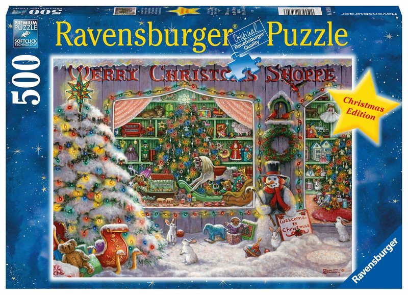Ravensburger Puzzle 500pc Christmas Shop
