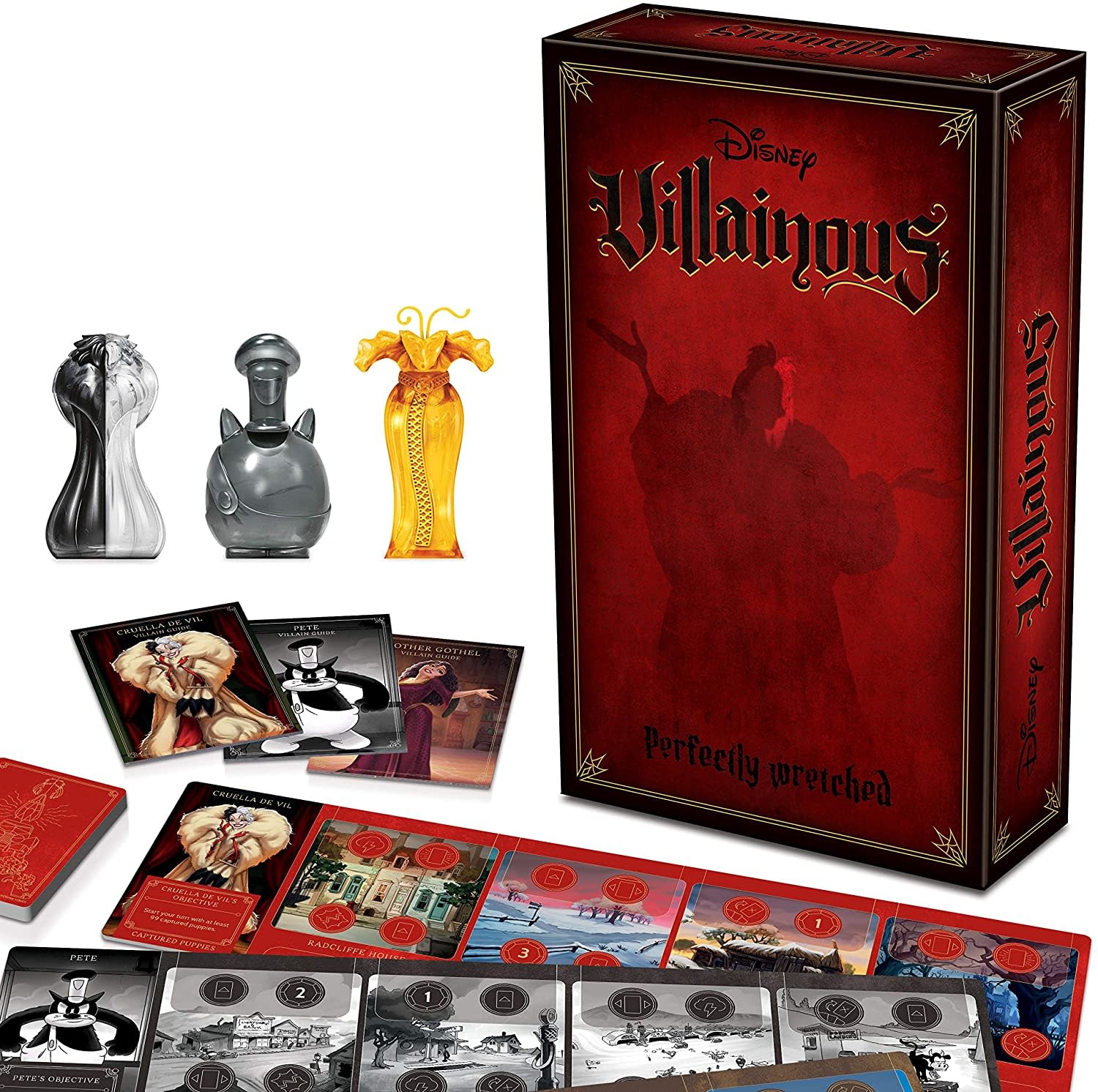 Ravensburger Disney's Villainous Game Exp Perfectly Wretched