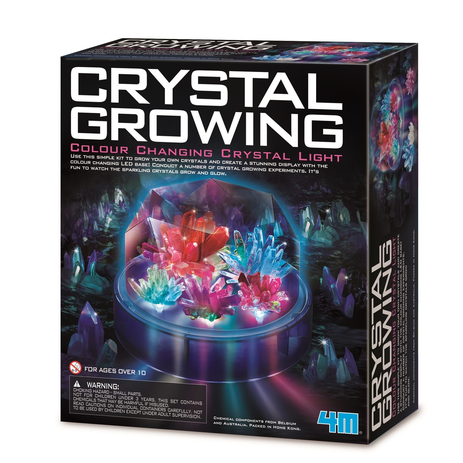 Crystal Growing Light Up Display
