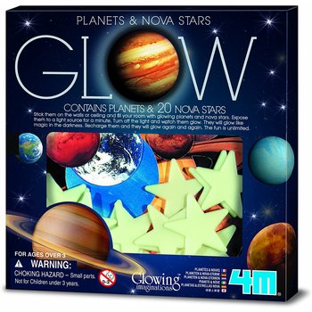 4M 4M Glow Adhesive Super Nova & Planets