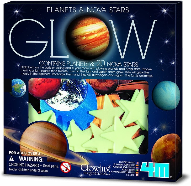 4M 4M Glow Adhesive Super Nova & Planets