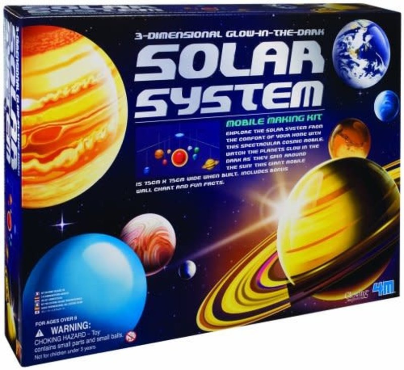 4M 4M 3D Solar System Mobile Kit