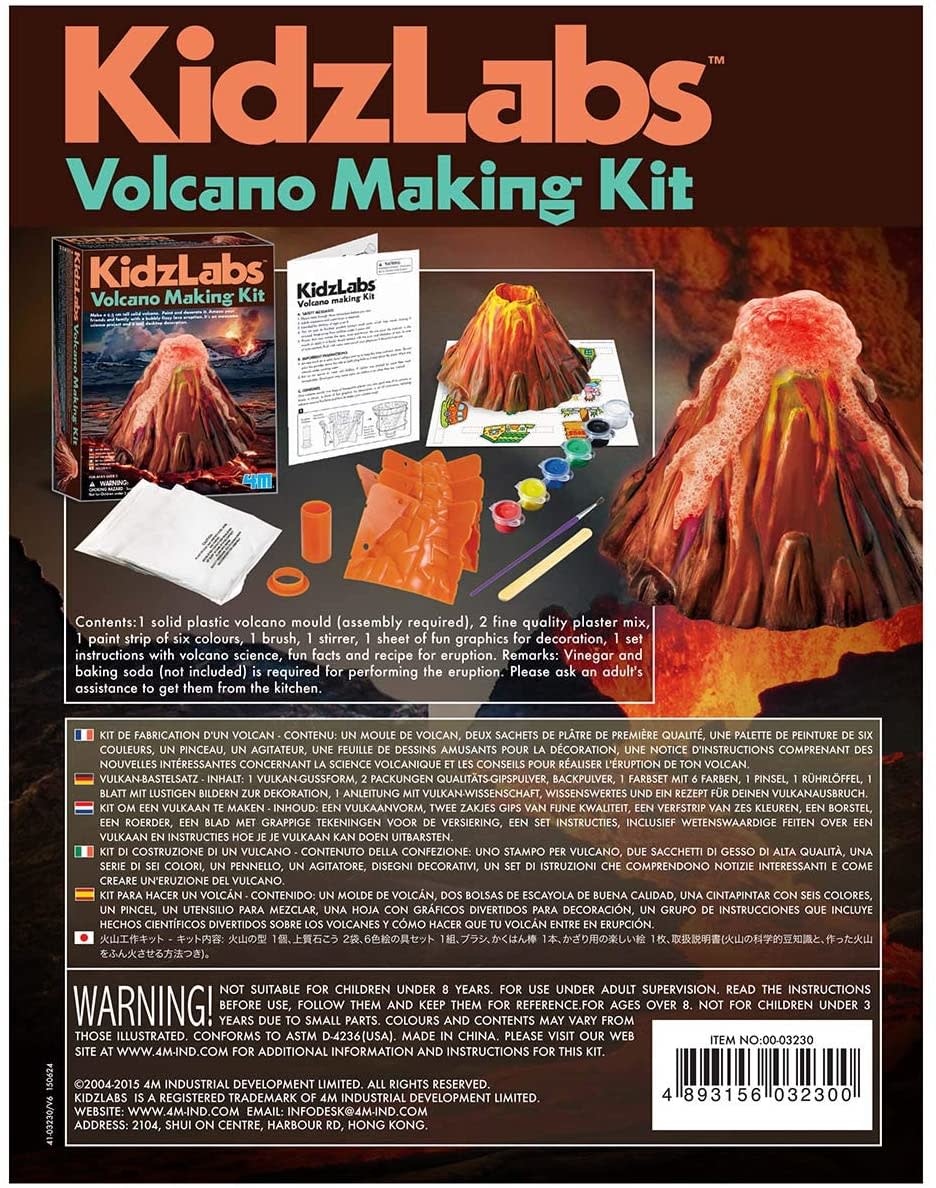 4M 4M Volcano Making Kit