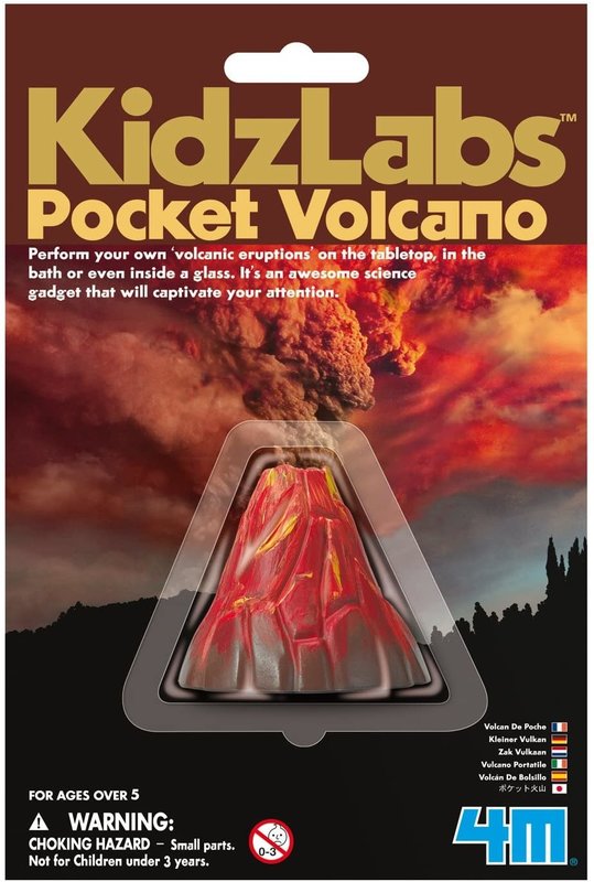 4M KidzLab Pocket Volcano Making Kit