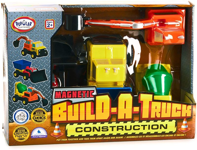 Popular Playthings Magnetic Build-a-Truck