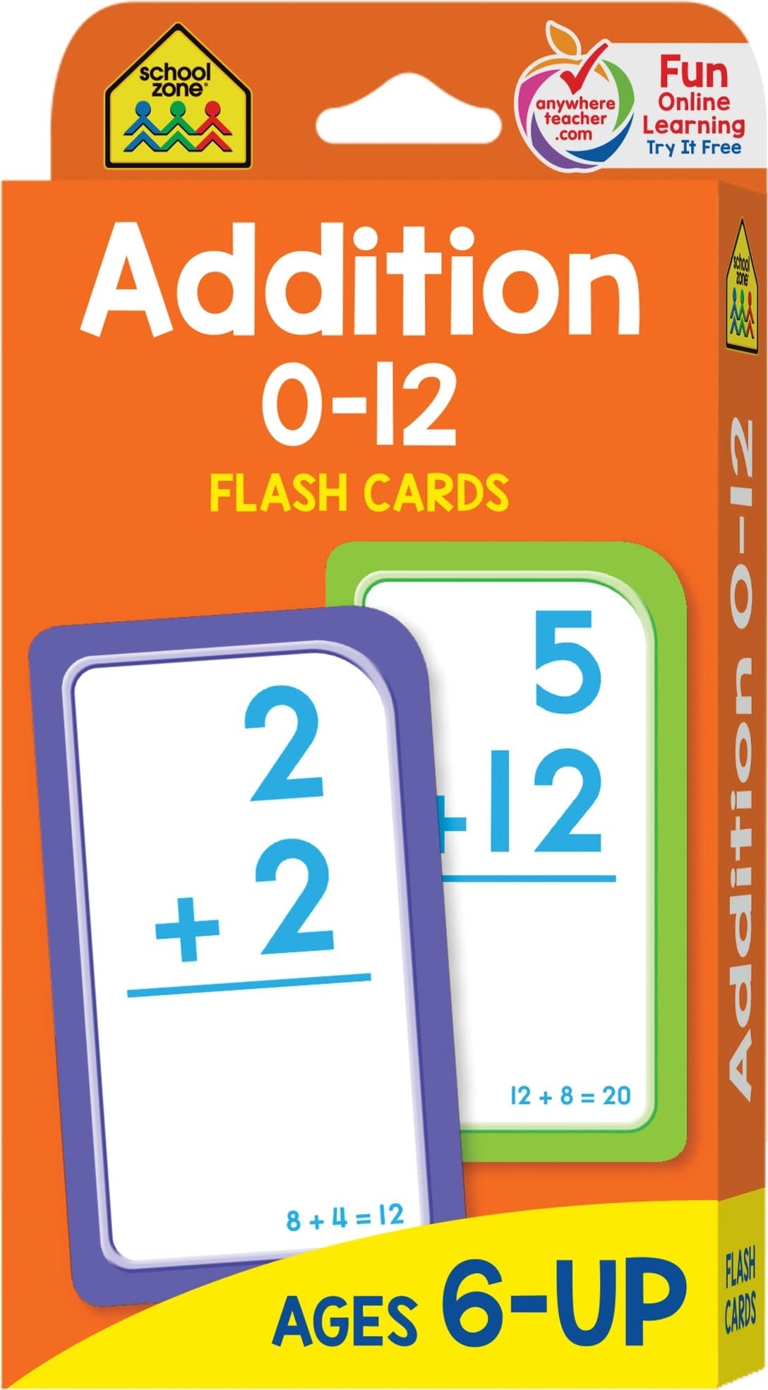 School Zone Flash Cards Addition 0-12