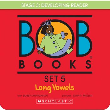 Scholastic Book Bob Set #5 Long Vowels