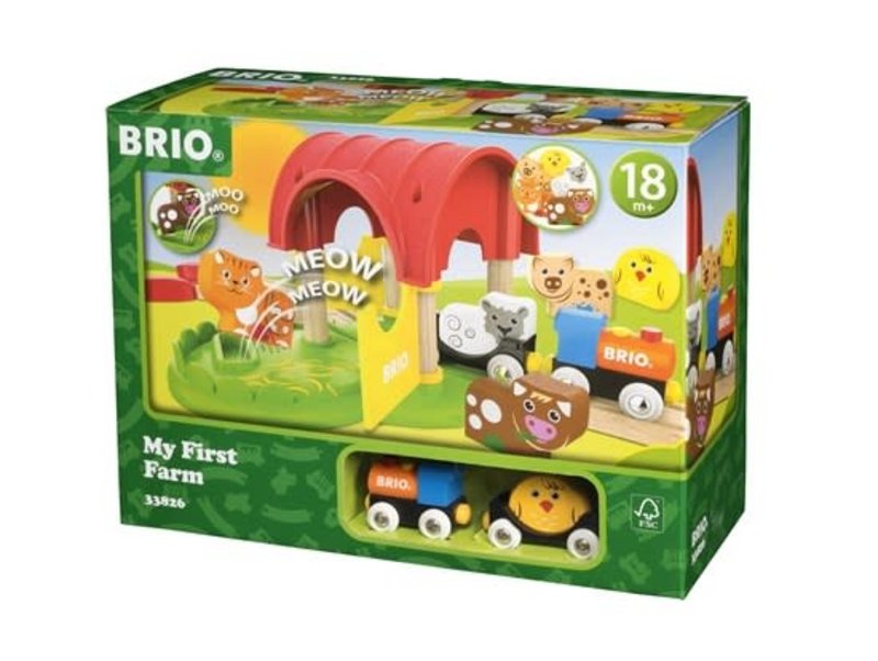 Brio Brio Train My First Railway Farm