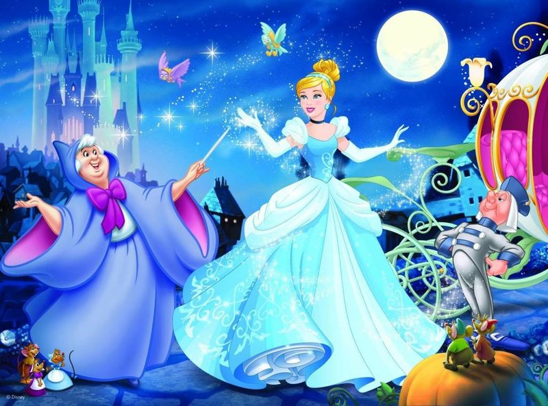 Ravensburger Ravensburger Puzzle 100pc Disney Adorable Cinderella