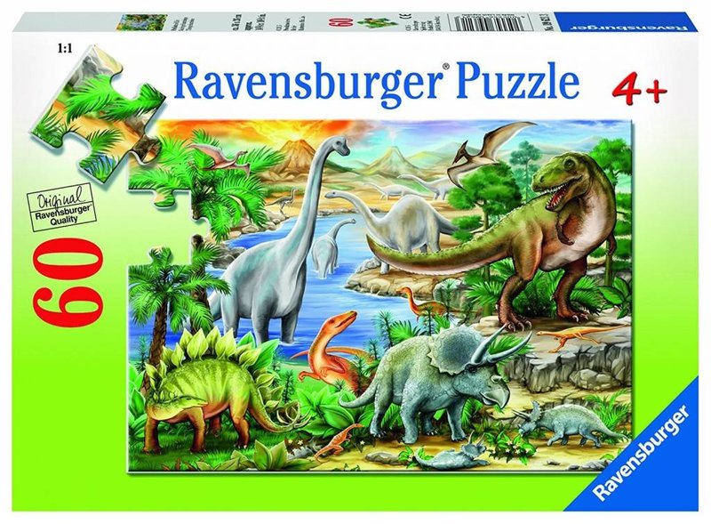Ravensburger Ravensburger Puzzle 60pc Prehistoric Life