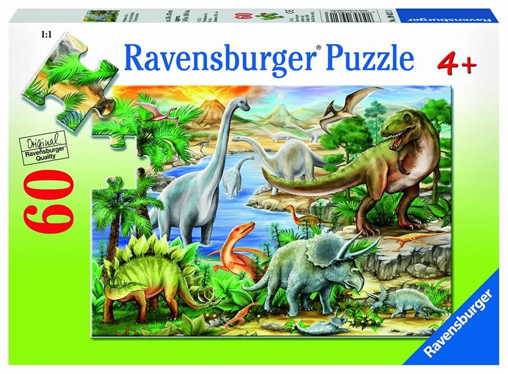 Ravensburger Ravensburger Puzzle 60pc Prehistoric Life