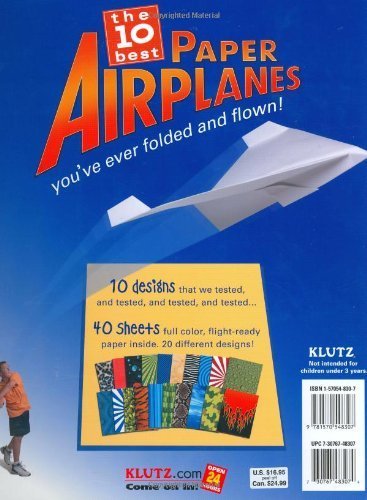 Klutz Klutz Book of Paper Airplanes