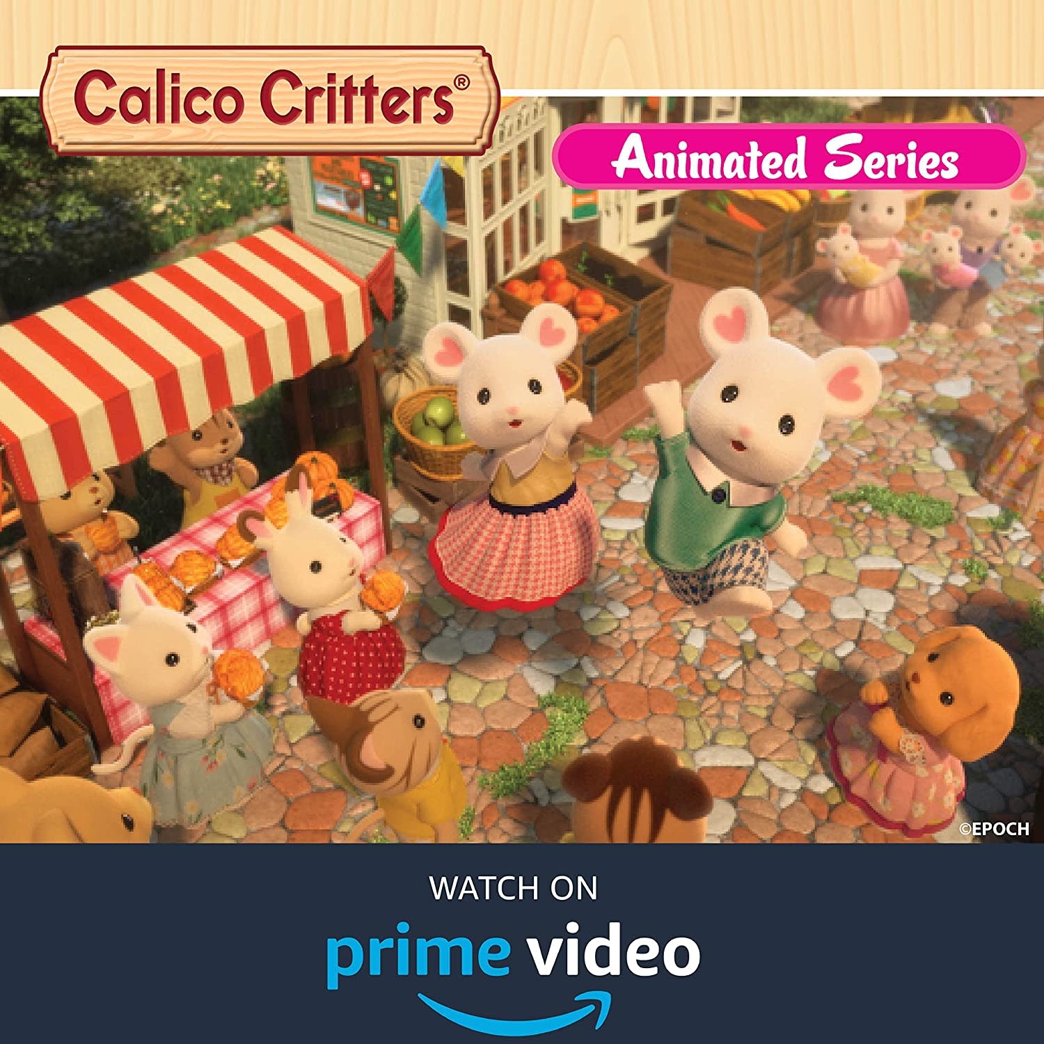 Calico Critters Calico Critters Triplets Marshmallow Mouse