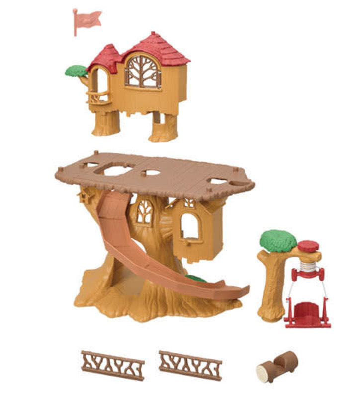 Calico Critters Calico Critters Adventure Tree House Gift Set