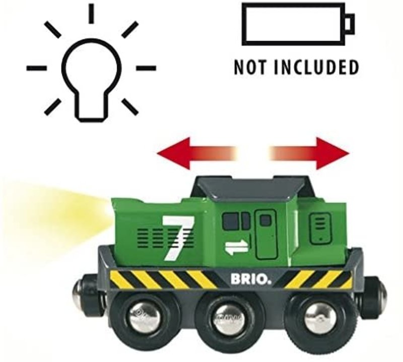 Brio Brio World Battery Train Freight Engine