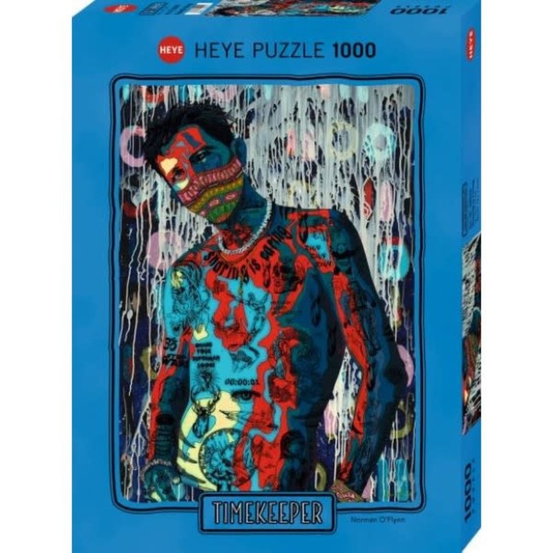 Heye Heye Puzzle 1000pc Timekeeper, Sharing is Caring