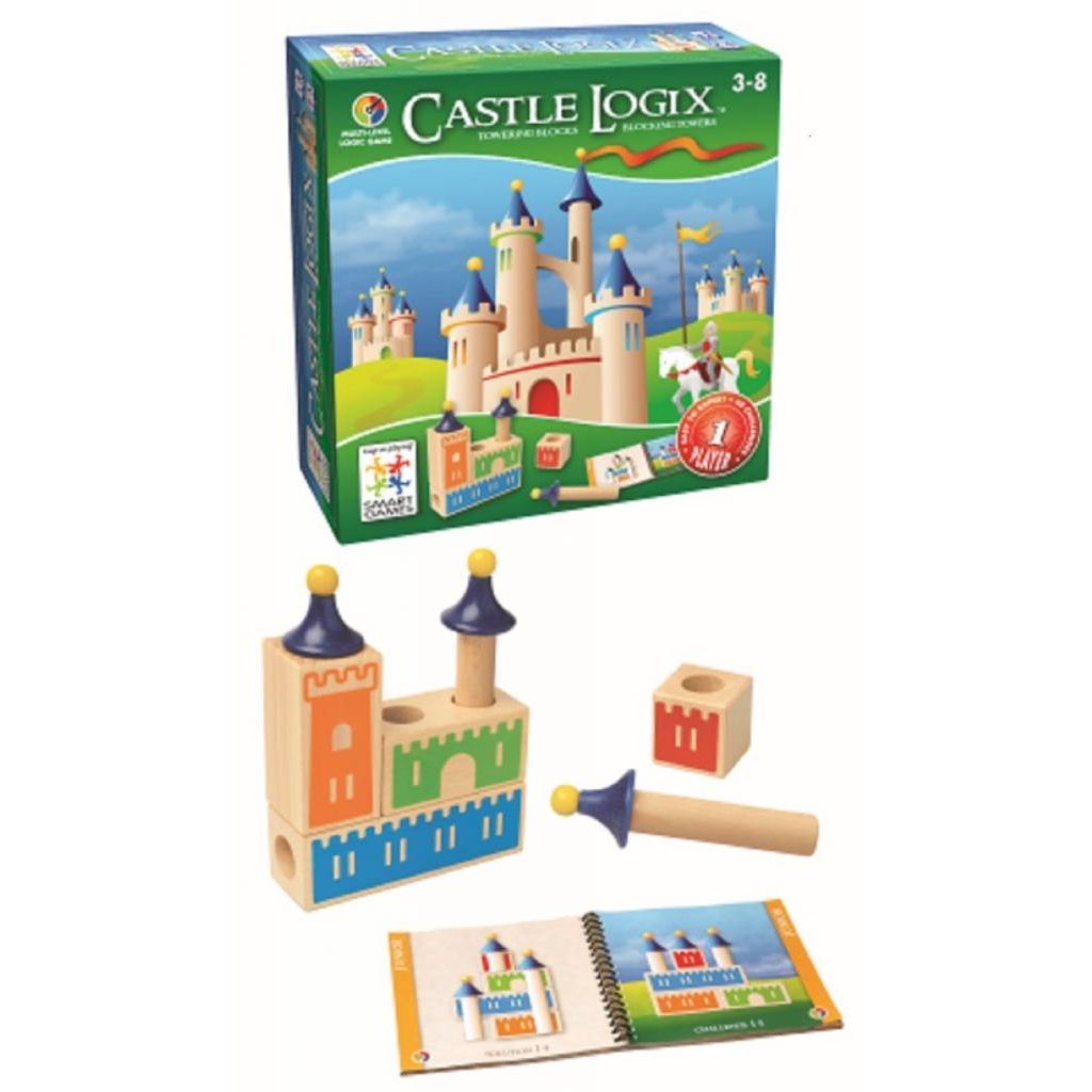 Castle logical. Настольная игра замок. Игра настольная Кастл. Настольная игра Castel bocs. Джеко Построй замок игра.