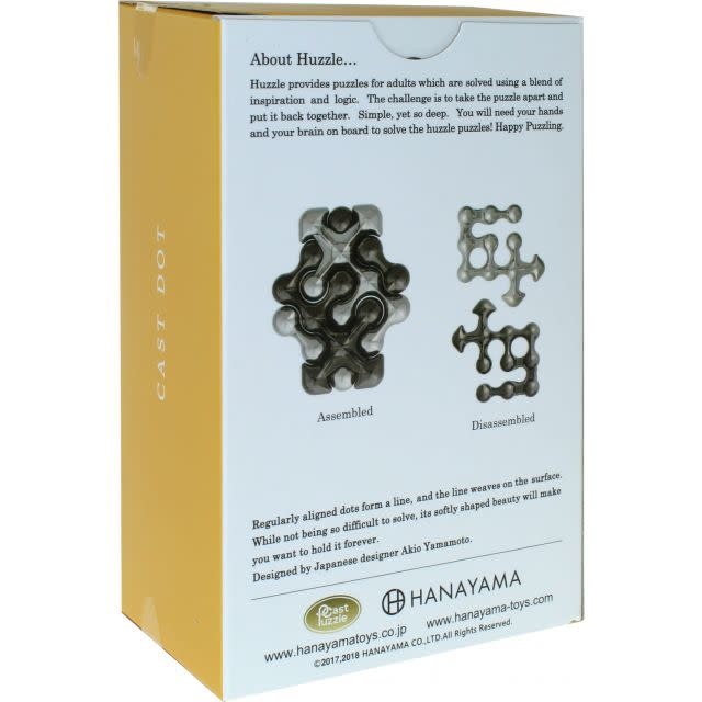 Cast Metal Puzzle Level 6  Dot