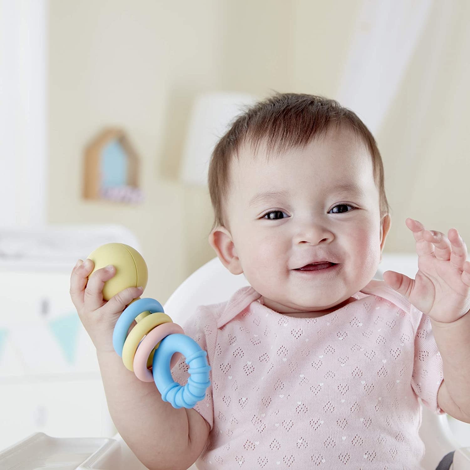 Hape Toys Hape Rattling Rings Teether