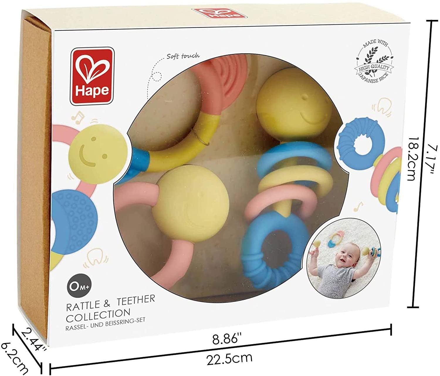 Hape Toys Hape Rattling Rattle & Teether Collection