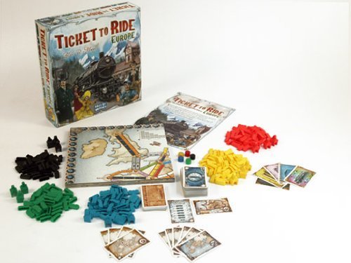 Days of Wonder Ticket to Ride Game: Europe