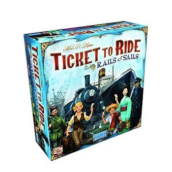 Days of Wonder Ticket To Ride Game: Rails and Sails