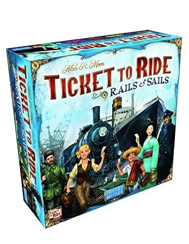 Days of Wonder Ticket To Ride Game: Rails and Sails