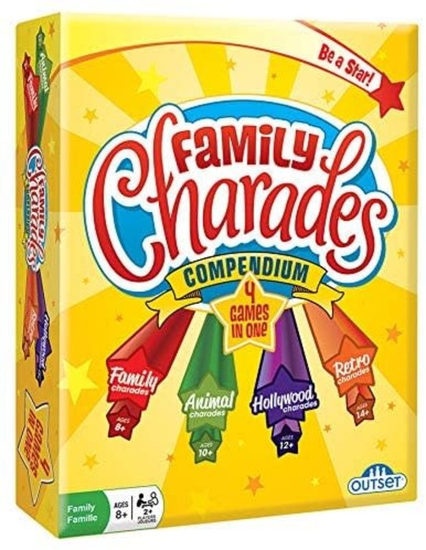 Outset Media Outset Game Family Charades Compendium