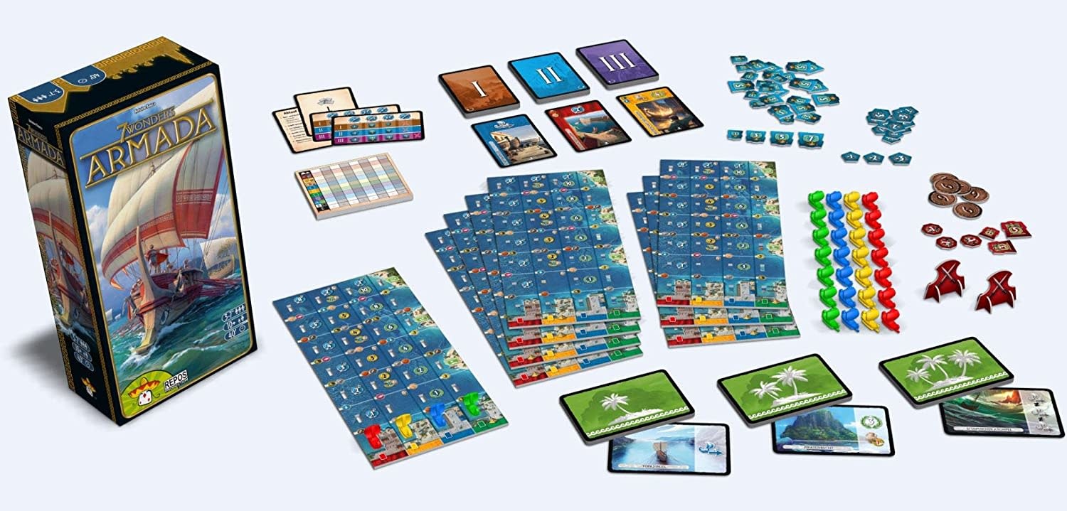 Repos Game 7 Wonders Expansion Armada