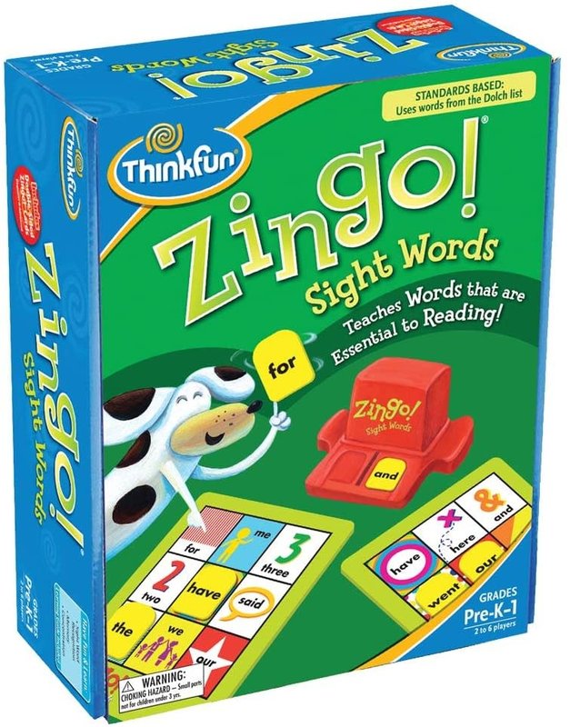 Thinkfun Thinkfun Game Zingo Sight Words