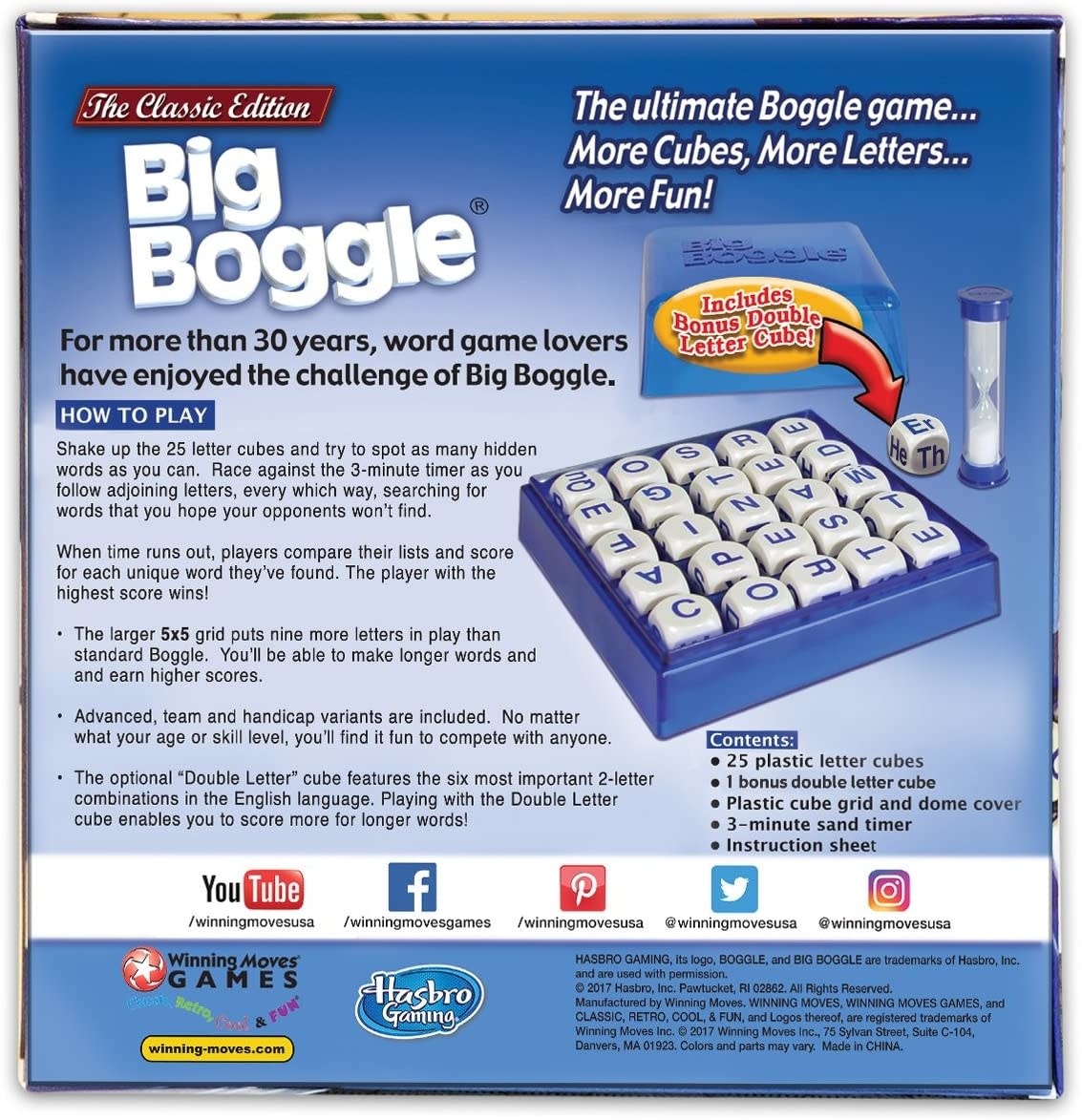 Winning Moves Big Boggle Game