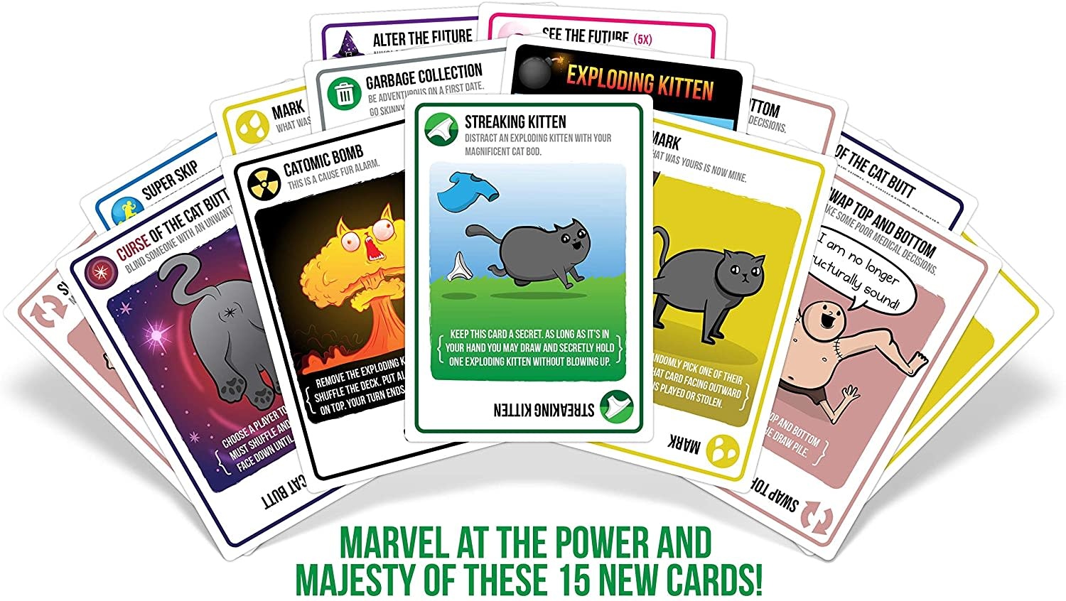Exploding Kittens Exp Game Streaking Kittens