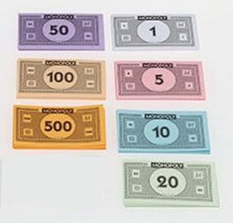 Hasbro Hasbro Game Monopoly Money