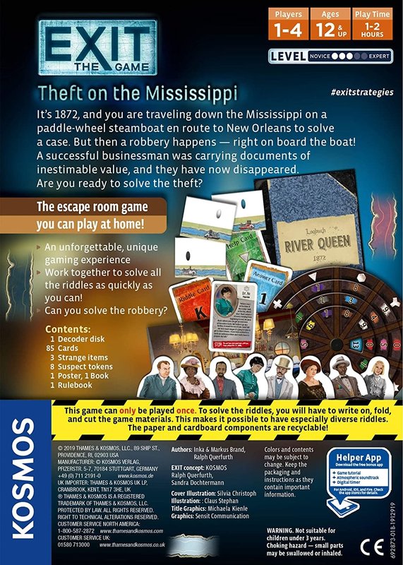 Exit Game: Theft on the Mississippi