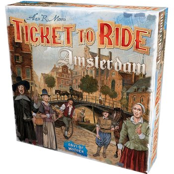 Days of Wonder Ticket to Ride Game: Amsterdam