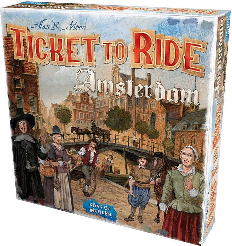 Days of Wonder Ticket to Ride Game: Amsterdam